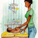 Pulizia e asciugatura dei genitali